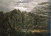 norwegian mountain landscape, Johan Christian Dahl